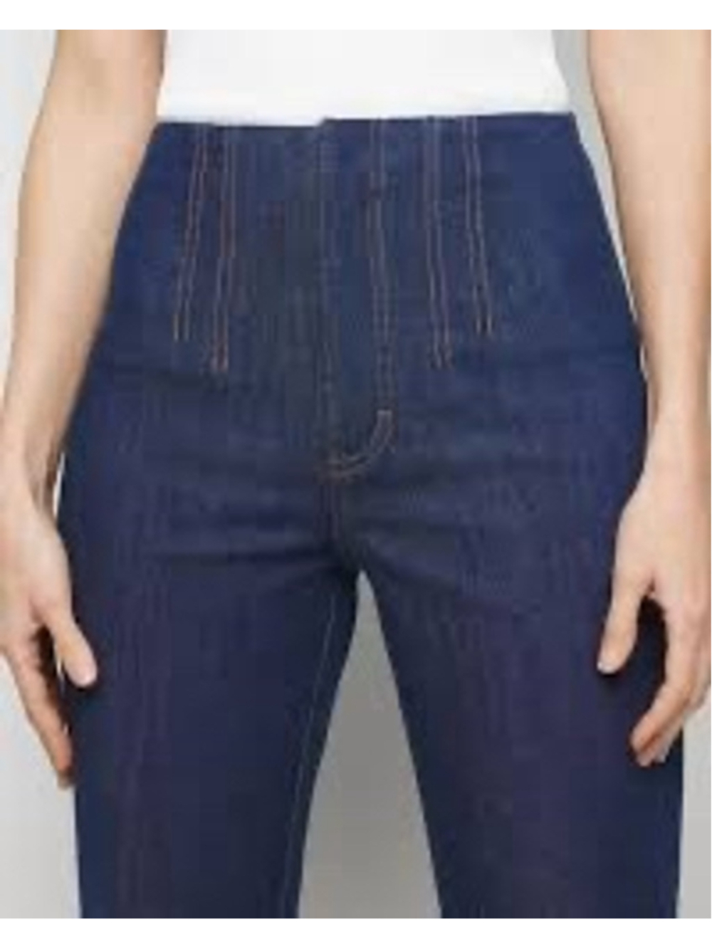 Women's SCULPT White House Black Market High Rise Jeans Blue Size 10